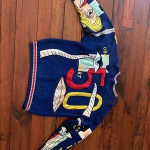 Absolutely NO! Original crew neck sweater